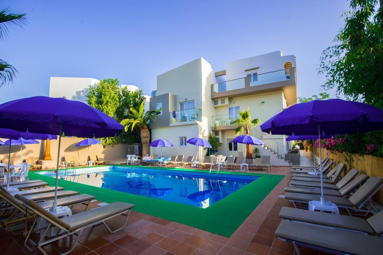 Kastro Beach Apartments Mália Exterior foto
